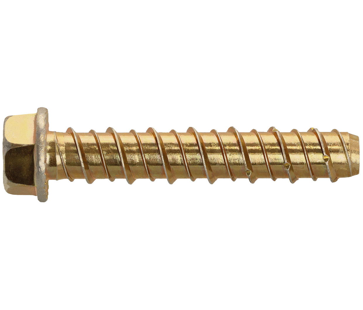 MASONRY SCREW ANCHOR HEX ZINC 12 X 75